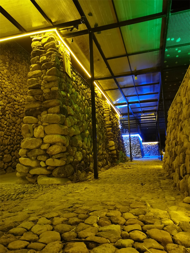 微光太能陽(yáng)景觀燈夜景